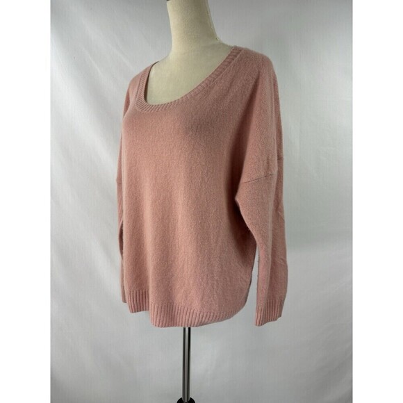 :ldb LDB Cachemire Nom Masc La Science Des Fils Cashmere Sweater Pink Large - Picture 8 of 8